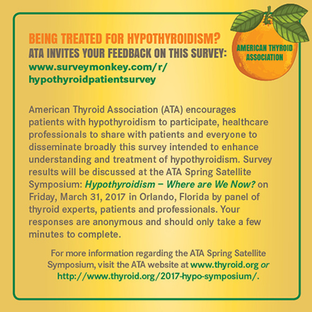 Hypothyroidism Survey