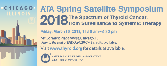 2018 ATA Spring Satellite Symposium