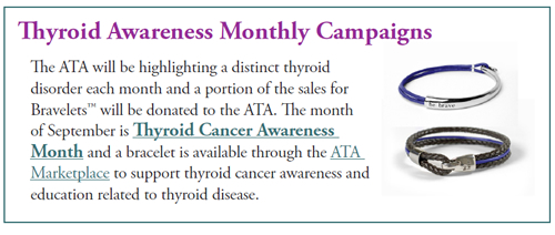 Thyroid Awareness Monthly Campaigns