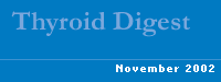 Thyroid Digest November 2002 Index
