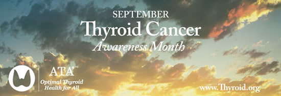 September is Thyroid Cancer Awareness Month