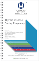 Thyroid Disease During Pregnancy Pocket Guide