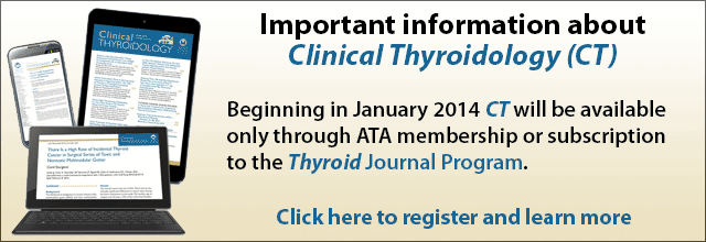 Important Information about CT