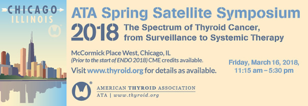 Spring Satellite Symposium