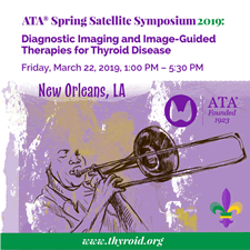 2019 Spring Satellite symposium