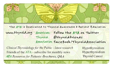 Dedicated to Thyroid Awareness and Patient Education