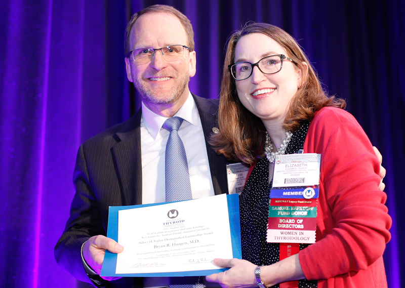 Bryan R. Haugen Sidney H. Ingbar Distinguished Lectureship Award