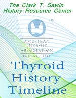 Thyroid History Timeline